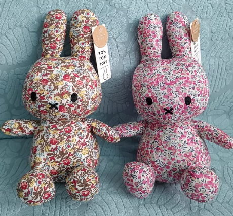 花布款23厘米公仔安抚毛绒玩具包